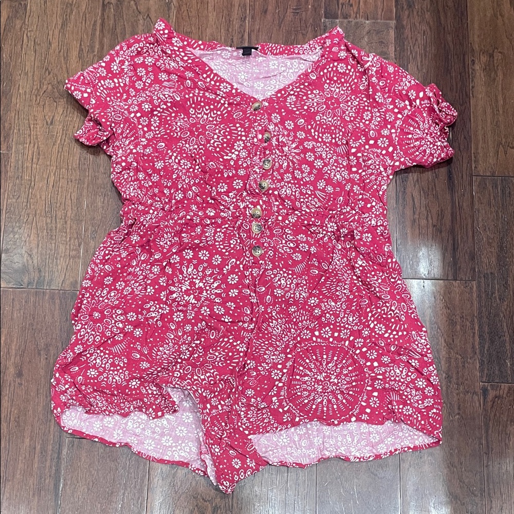 Torrid Floral Romper
